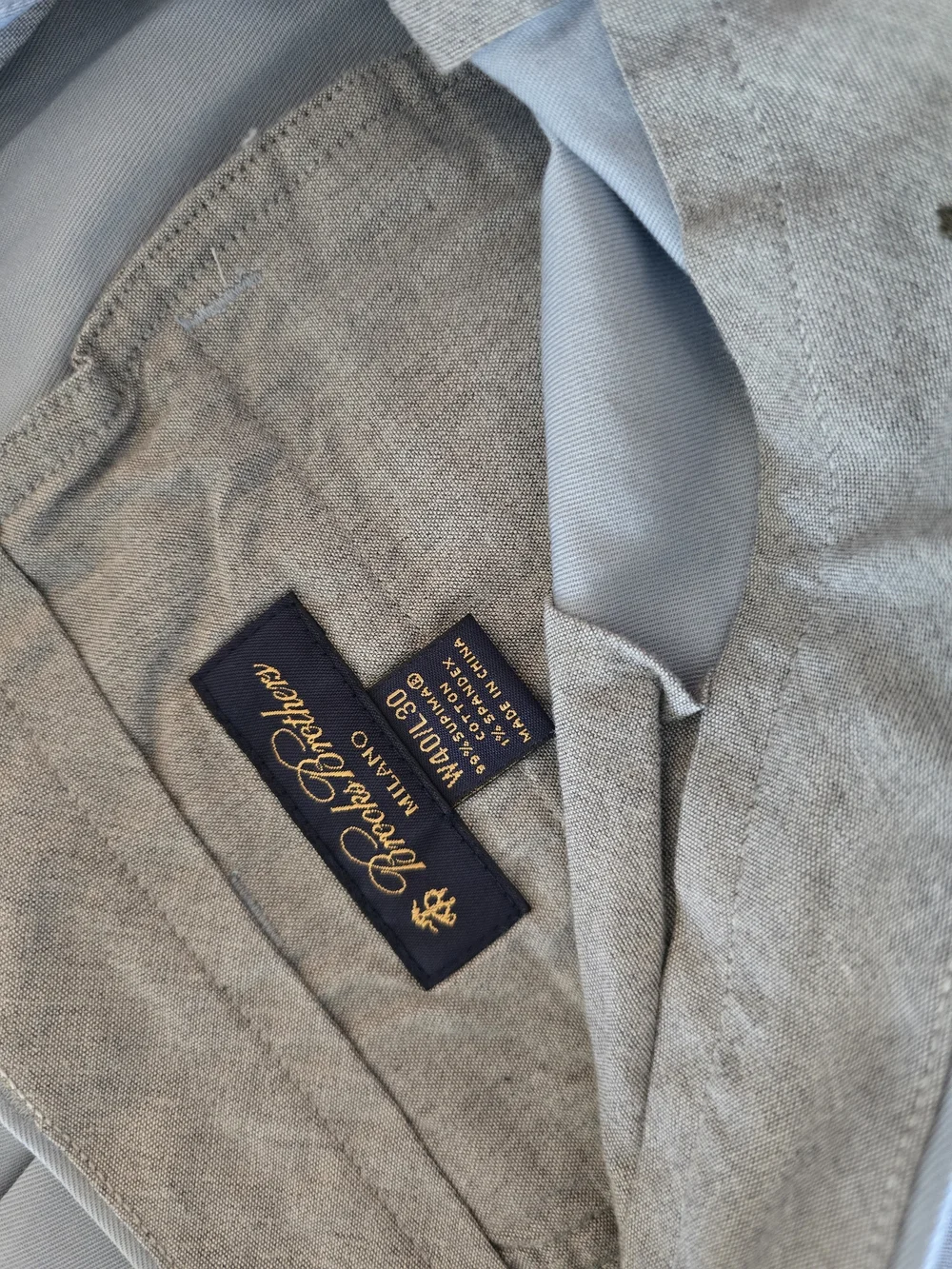 Brooks Brothers Milano Light Blue Button-Up Shirt